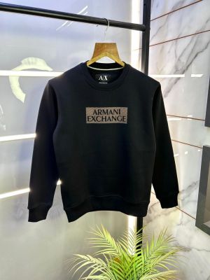 Arman_i Exchange Imported Black Super Premium Sweatshirts F3175-B5