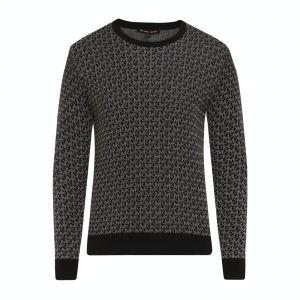 M-ICHAEL K-ORS IMPORTED SWEATERS BLACK AND GREY