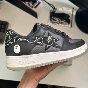 A Bathing Ape Bape StaText Code Camo Charcoal