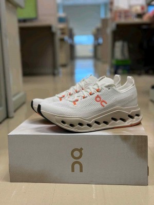 On Cloudsurfer Max Ivory White Salmon  348