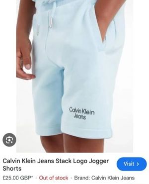 Calvin_Klein Premium Shorts (Loopknit 270gsm)