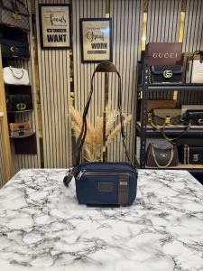 Tumi Alpha 3 Bravo Crossbody Bag (T25520 - BLUE