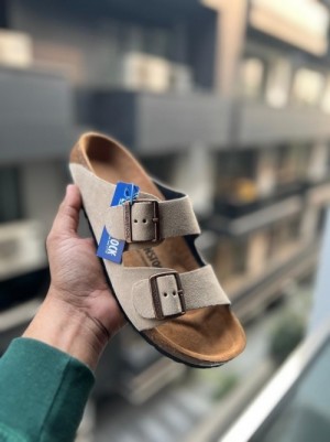 Birkenstock Arizona Suede Cream