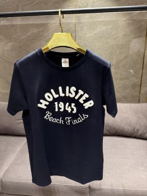 SALE HOLLISTER 1945 NAVY BLUE PREMIUM COTTON TSHIRT