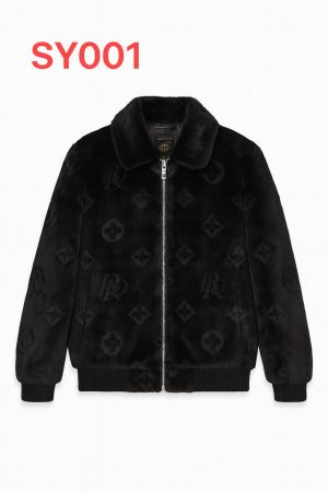 Louis.Vuitton.100%.Imported.All.Over.Furr.Very.Premium.Heavy.Jacket.MR218
