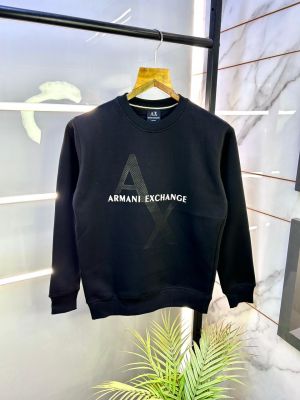 Arman_i Exchange Imported Black Super Premium Sweatshirts F3182-B5