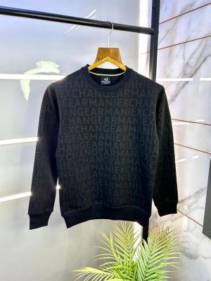 Arman_i Exchange Imported Black Super Premium Sweatshirts F3182-B6