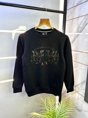 Arman_i Exchange Imported Black Super Premium Sweatshirts F3182-B7