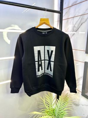 Arman_i Exchange Imported Black Super Premium Sweatshirts F3182-B1