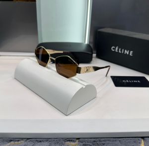Celine Gold Tiger With Brown Designer Luxury Shade 598