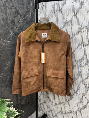 ZARA.IMPORTED.SUEDO.FABRIC.VERY.PREMIUM.JACKET.CS246