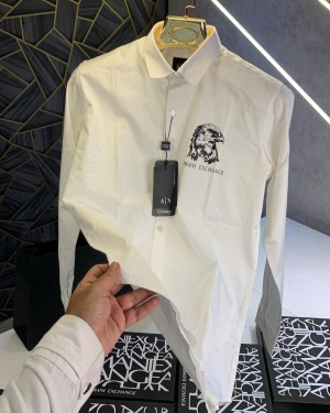 ARMANI_EXCHANGE_WHITE_PREMIUM_SHIRT_WITH_BRAND_BOX_PACKING_&_CARRY_BAG_(1036)