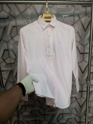 Lacoste_Pink_Embroidery_Logo_Premium_Stripes_Shirt_(1380)