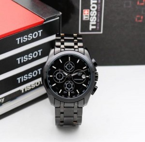 Tisso t 1853 Metal Chain Belt Chronograph F Black