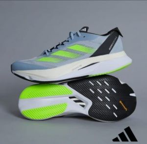 Adizero Boston 12 Blue Lucid Green 342