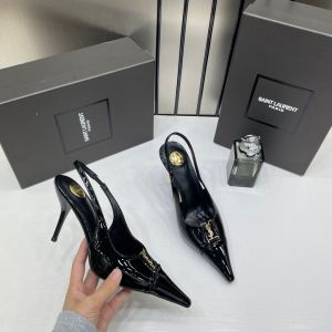 Ysl_Yves_Saint_Laurent_Pointed-Toe_Glossy_Patent_Leather_Slingback_Pumps_With_OG_Box_Dust_Cover_Glossy_Patent_Black_A16