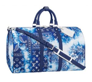 Vuitton Keepall Bandouliere 50 Monogram Bandana Logo Weekend Travel Bag