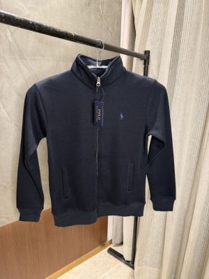 Ralph Laure_n Navy blue High neck Jacket