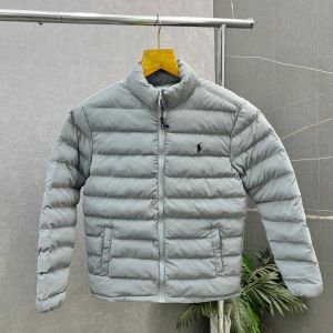 Ralp_h Lauren Light Grey Premium Puffer Jacket 497