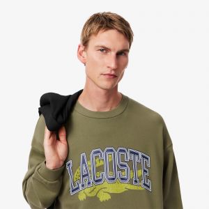 Lacost e Premium Sweatshirt Store Article (Green) 