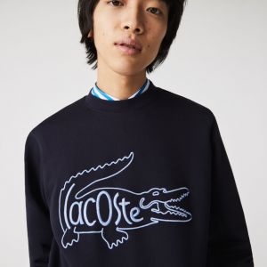 Lacost e Premium Sweatshirt Store Article (Navy) 