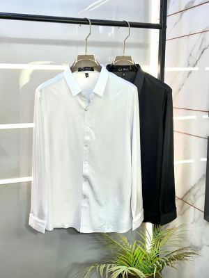 Hugo_Boss White Imported Super Premium Shirt F3142-WH