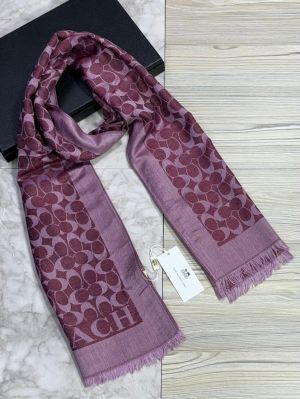 Coach_Purple_Mauve_Signature_C_Repeat_Monogram_Designer_Pashmina_Scarf_Pashmina_Cotton_Polythene_Scarf