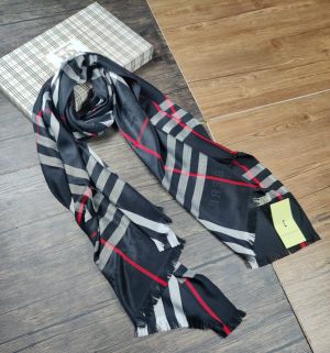 Burberry_Black_Grey_Red_Classic_Check_Plaid_Luxury_Design_Pashmina_Scarf_Pashmina_Cotton_Polythene_Scarf