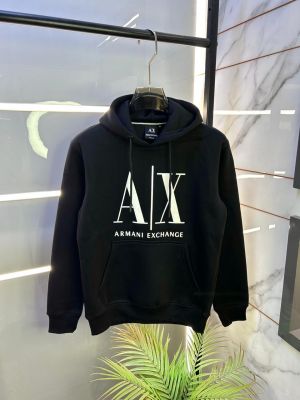Arman_i Exchange Imported Black Printed Super Premium Hoodie F3204-A2