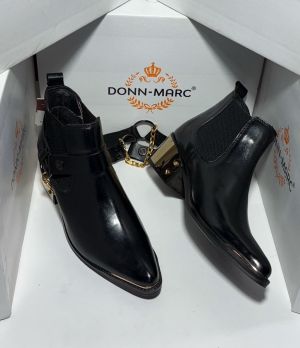 Donn-Marc Cuban heel Geniune Leather Chelsea 008