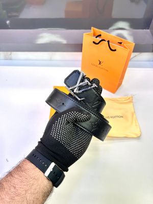 Louis_Vuitton Black Belt Fa 67