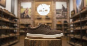 TIMBERLAN.D BROWN WHITE  LEATHER SNEAKER 2025