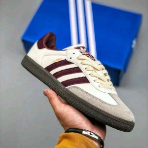 Adidas_Samba_OG_Putty Grey Maroon