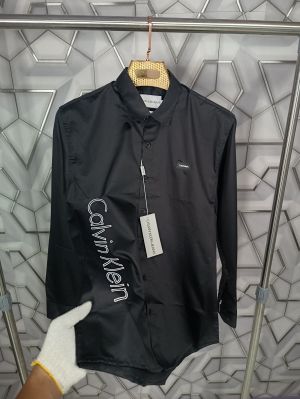 CALVIN_KLEIN_BLACK_LOGO_PRINT_PREMIUM_IMPORTED_SHIRT_(1592)