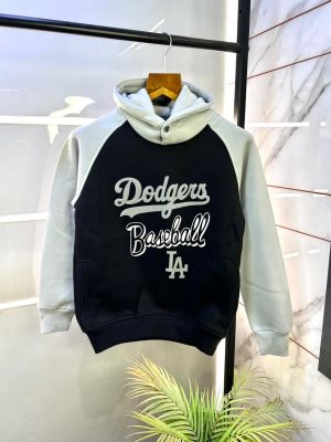 Nik e Imported Black Super Premium Printed Hoodie F3119-BL