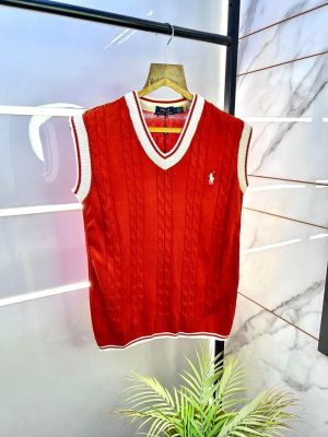 Ralph_Lauren Imported Orange Super Premium Sweaters F3054-OR