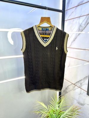 Ralph_Lauren Imported Brown Super Premium Sweaters F3054-BR