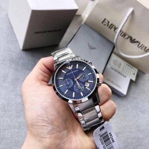 Emporio Arman_i Classic Silver-Blue WC 751