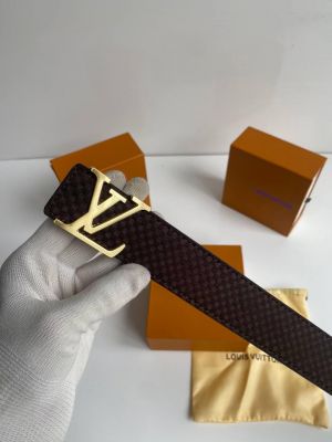 LOUIS_VUITTON EMBOSE BELT WID BOX 183183