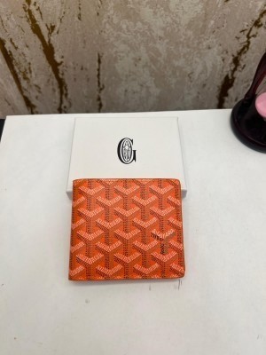 GOYARD SAINT PREMIUM WALLET GOYARDINE COATED BI FOLD (GOYARD - 60223 ORANGE)