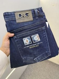 D&G PREMIUM BLUE DENIM JEANS STRAIGHT FIT DENIM LENGHT 41