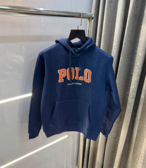 Ralp h Lauren dark blue premium imported hoodie