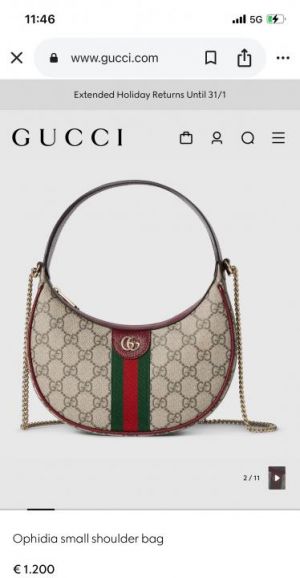 Gucc_i ophidia shoulder bag  with red box 705