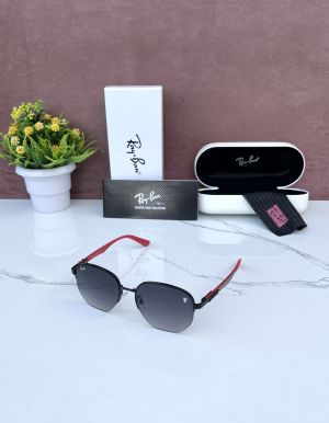 RAYBAN 2224 SCUOERIA FERRARI FULL BLACK SHADED GLASSES