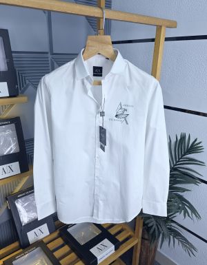 Ax Shirts White K133-W