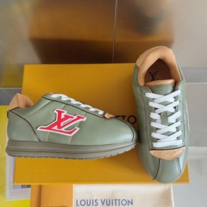 LOUISS VUITTONN BUTTERSOFT SNEAKER olive DESIGN BY PHARELL WILLIAMS
