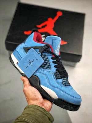 Air Jordan Retro 4 Travis Scott Cactus Jack Semi UA