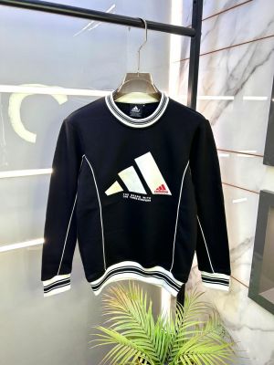 Adida s Imported Black Super Premium Sweatshirts F3212-BL