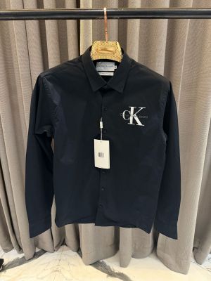 CALVIN_KLEIN_BLACK_MONOGRAM_PRINT_PREMIUM_SHIRT_(1727)