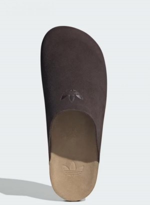 Adida s Adimule Slide Wine Suede